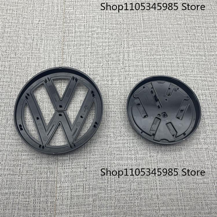 Car Front Grill Emblem Rear Trunk Lid Badge For Volkswagen MK7 2014 2015 2016 2017 Golf 7 Replacement Black Auto Accessories ol.056