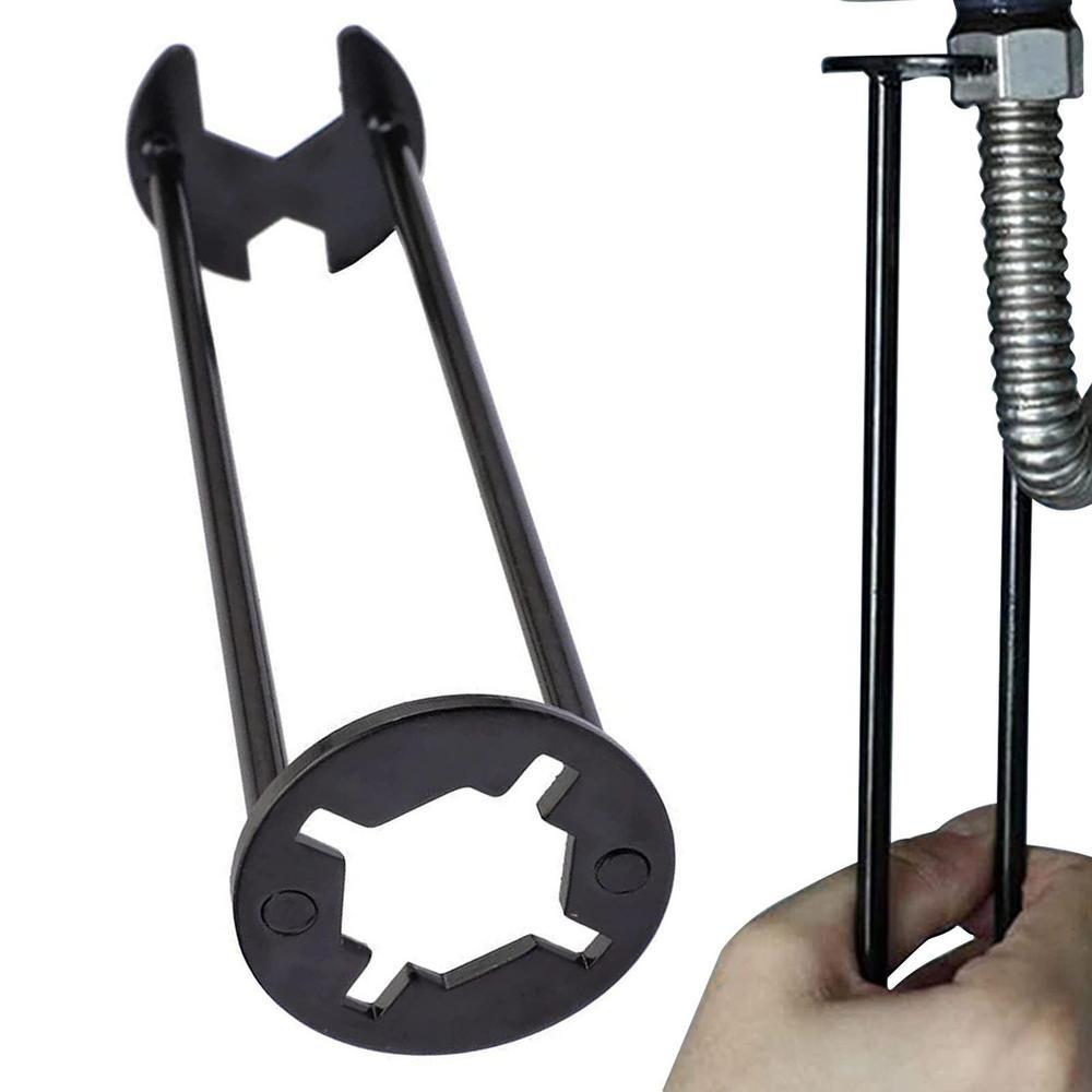 

Faucet Tool Two-Shaft Kitchen Repair Plumbing Spanner Four-jaw Hex Wrench Flume Wrench Sink Wrench style2