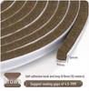 Self-Adhesive Soundproof and Windproof Seal Brush Strip for Sliding Windows and Doors