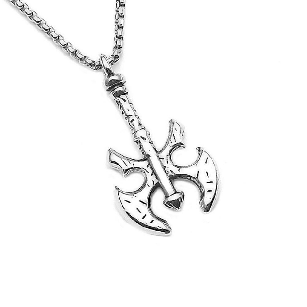 Pandantiv Unic Craniu de Animal din Oțel Titanic Colier Punk Stil Gothic Bijuterii Unisex