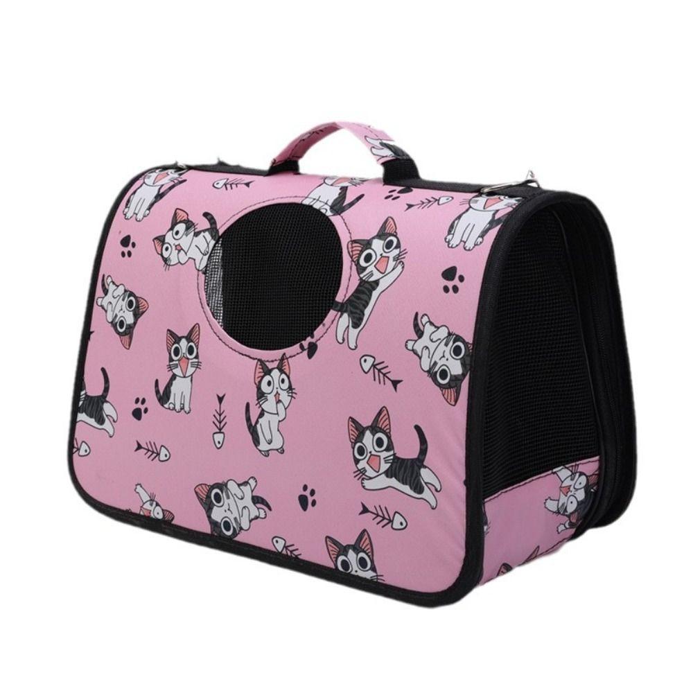 Large Space Pet Outing Bag Multi Functional Foldable Cat Bag  Outdoor Activities