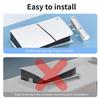 Game Stand for Sony PS5 Slim Pro Console Playstation Play Station PS 5 Horizontal Gaming Accessories Support Base Holder Cradle