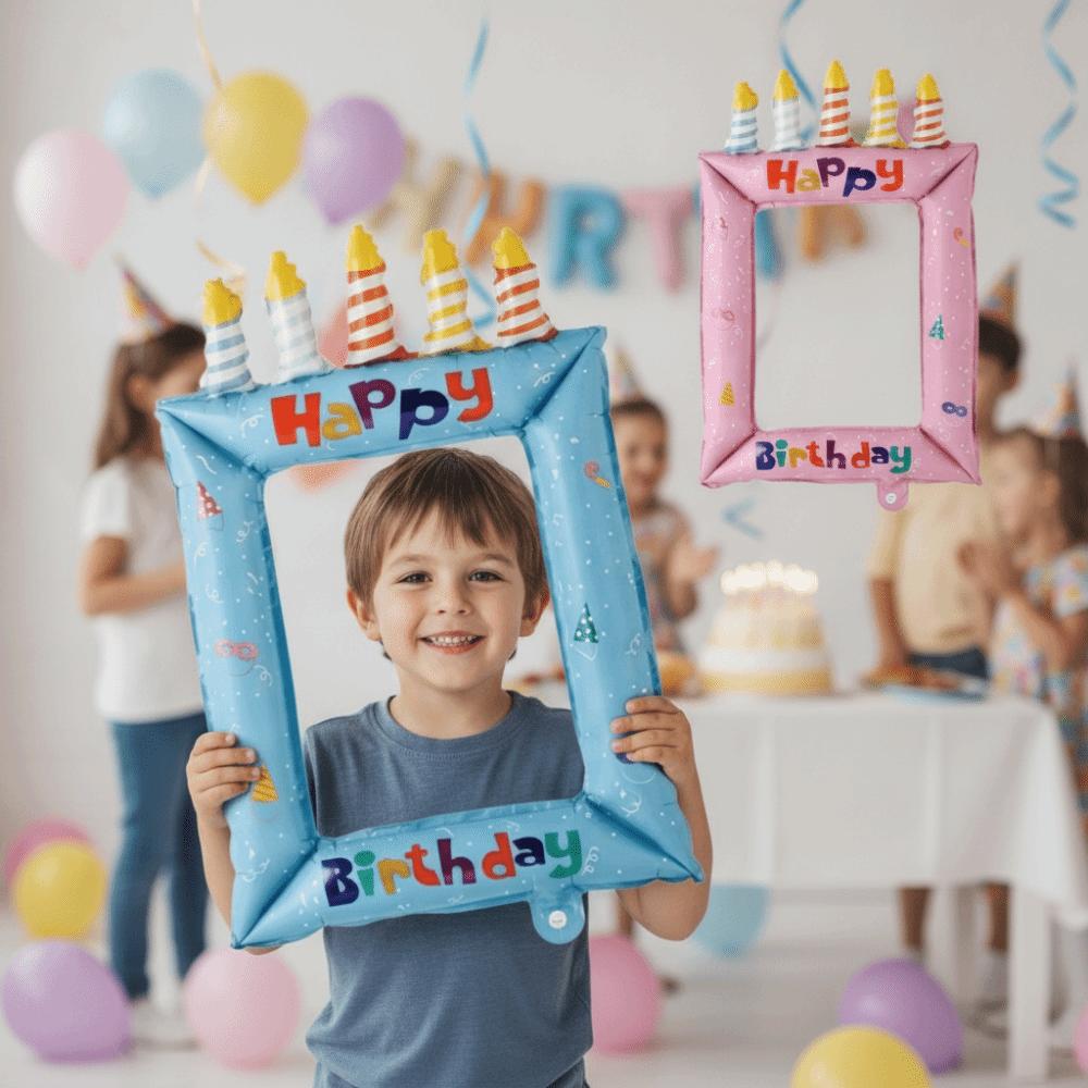 Photo Props Photo Frame Balloons Large Inflatable Balloons  Birthday Party Decorations