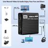 Video Capture Card 1080p 60fps Capture Device Aluminum 4K Adapter For Console Recording Live Broadcast Monitor Display