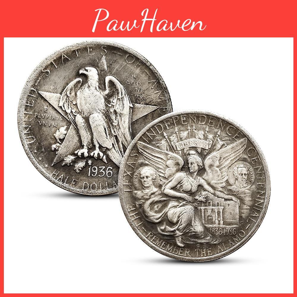 Battle Coin Alamo Copy Commemorative1936 United States Texas Silver Collection Coins