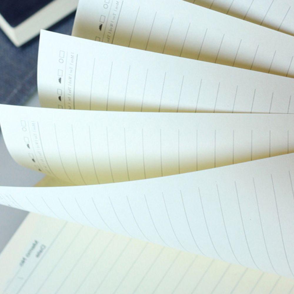 Jednoduchý Atmosférický Heslový Zámek Zápisník PU Kožený Obal A5 Zápisník Učebna