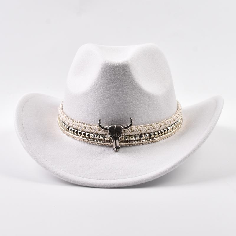 Neuer Western-Stil Cowboyhut für Herren und Damen Outdoor Reise Ritterhut