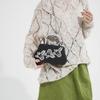 Boutique De FGG Women Gold Crystal Clutch Evening Handbags and Purses Bridal Wedding Satin Clutch Bags with Handle