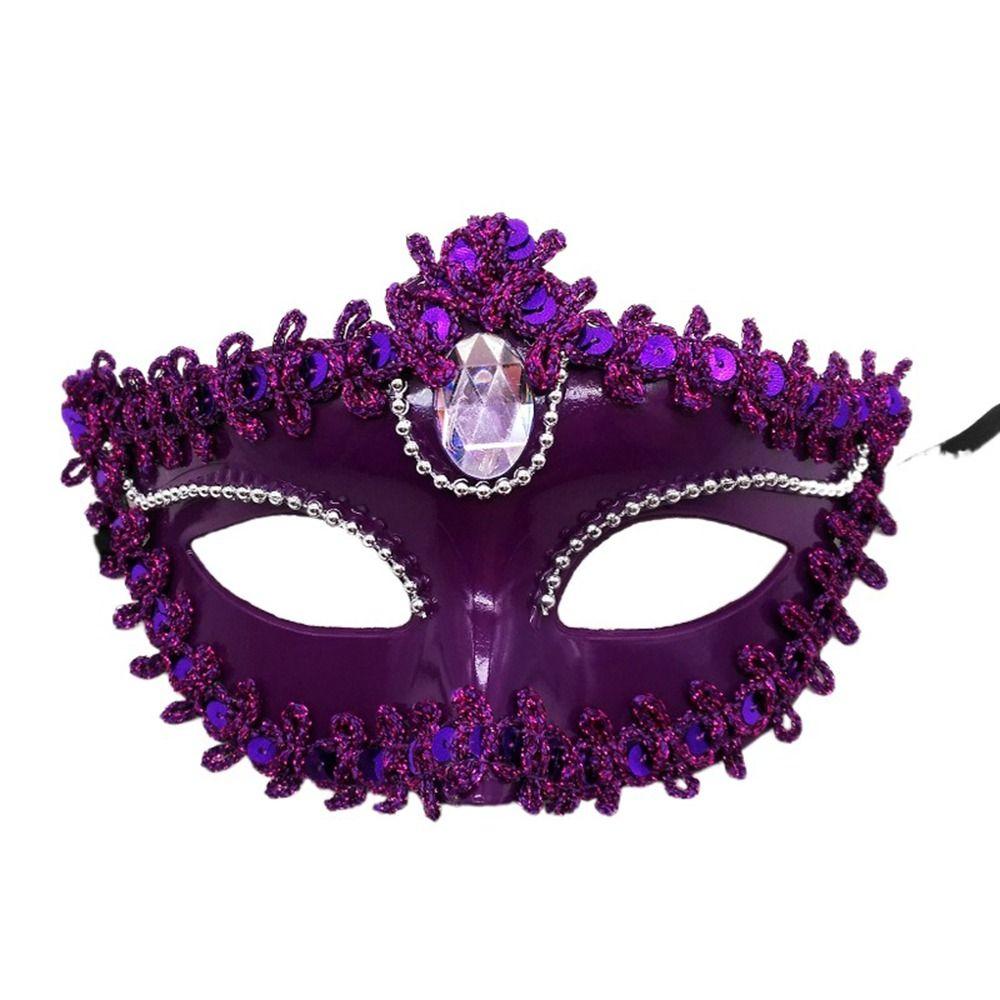 Face Mask Eye Mask  Halloween Supply Party Supplies Lace Masquerade Venice Mask Dance Masks