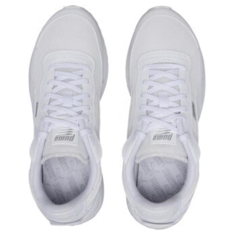 Puma Road Rider Leather Fabric Synthetic Leather Comfortable Daily Low-Top Lifestyle Casual Shoes Unisex Casual Shoes White 397432-06