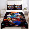 3pc Mario Gaming Legends Bedding Set Guest Room Bedroom Decor Christmas Halloween Decor Birthday and Holiday Gifts- All Seasons 3pcs Quilt 112