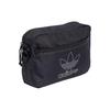 New Adidas Originals Recycled Polyester Shoulder Bag Unisex Black IS4585