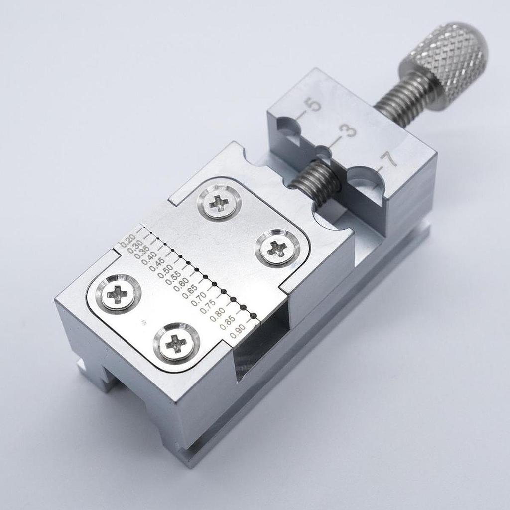 Portable Watch Repair Tool Stainless Steel Vise Clamp To Support Watch Maintenance Tasks Repair Vise Wheels 5cm
