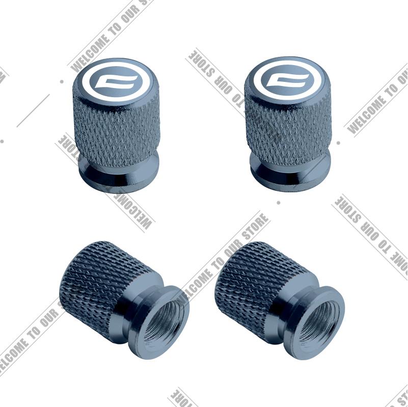 ASS1 Motorcycle CNC Aluminum For CF MOTO Emblem NK300 NK650 300SR 450SR 800MT 450MT 650GT 4pcs Tire Valve Air Port Stem Cover Caps