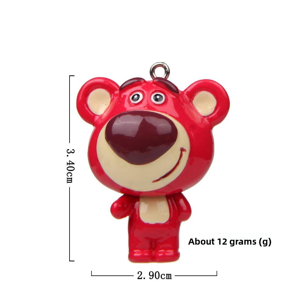 Mickey Mouse Resin Handcraft Keychain With Cartoon Accessories For Gift Giving And Party Decor