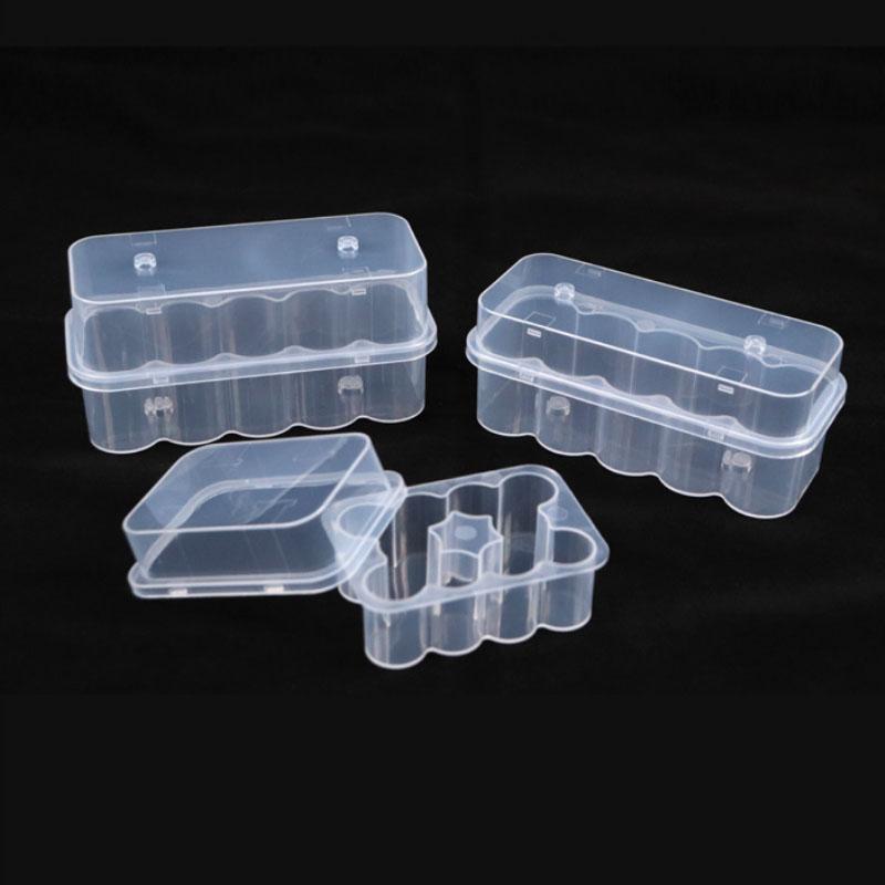 3ML/10mL 10-Slot Vial Storage Case Plastic Stackable Microtube Storage Box Clear Freezer Tube Box Diabetic Supplies