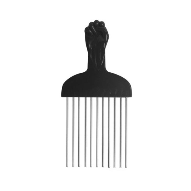 Steel Needle Rat Tail Comb for Hairdressing - Teasing, Styling, and Parting Comb for Makeup Artists and Wigs.