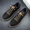 Fashion Outdoor Leisure Shoes Genuine Leather Men's Shoes Brand Sneakers Shoe New Skateboarding All-Match Comfortable Shoes Men