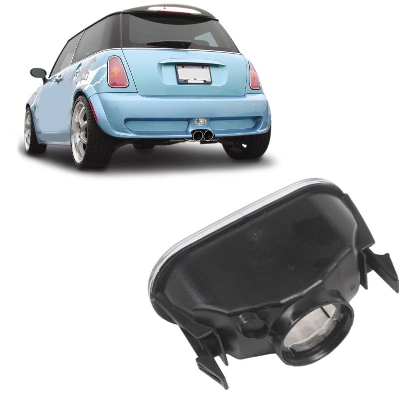 Mini Rear Bumper Reverse Lamp for R50 R52 2001-2004 Model Years, Clear Lens Plastic Housing, Single Light Assembly for Rear Service Use