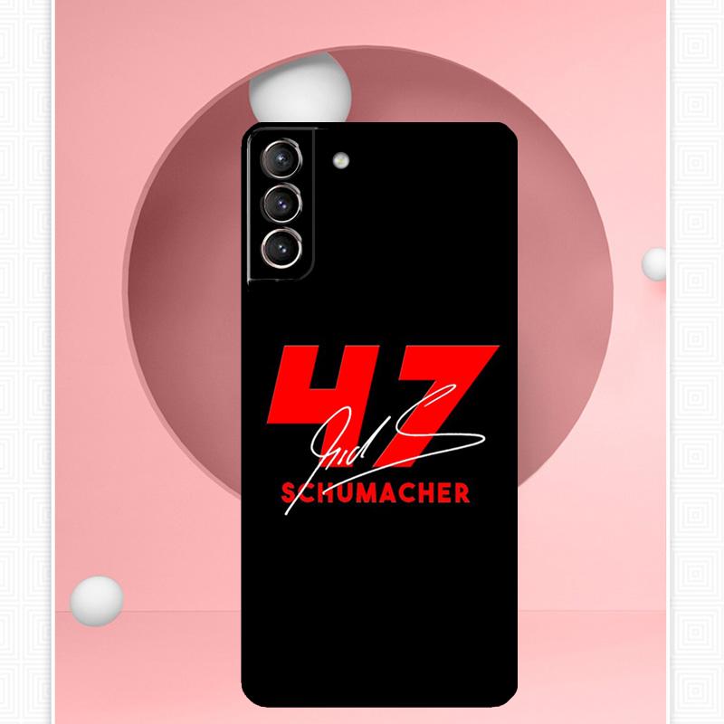 Schumacher Case For Samsung Galaxy S25 Ultra S21 S22 S23 S24 Ultra S9 S10 S20 Plus S25 FE Cover Funda
