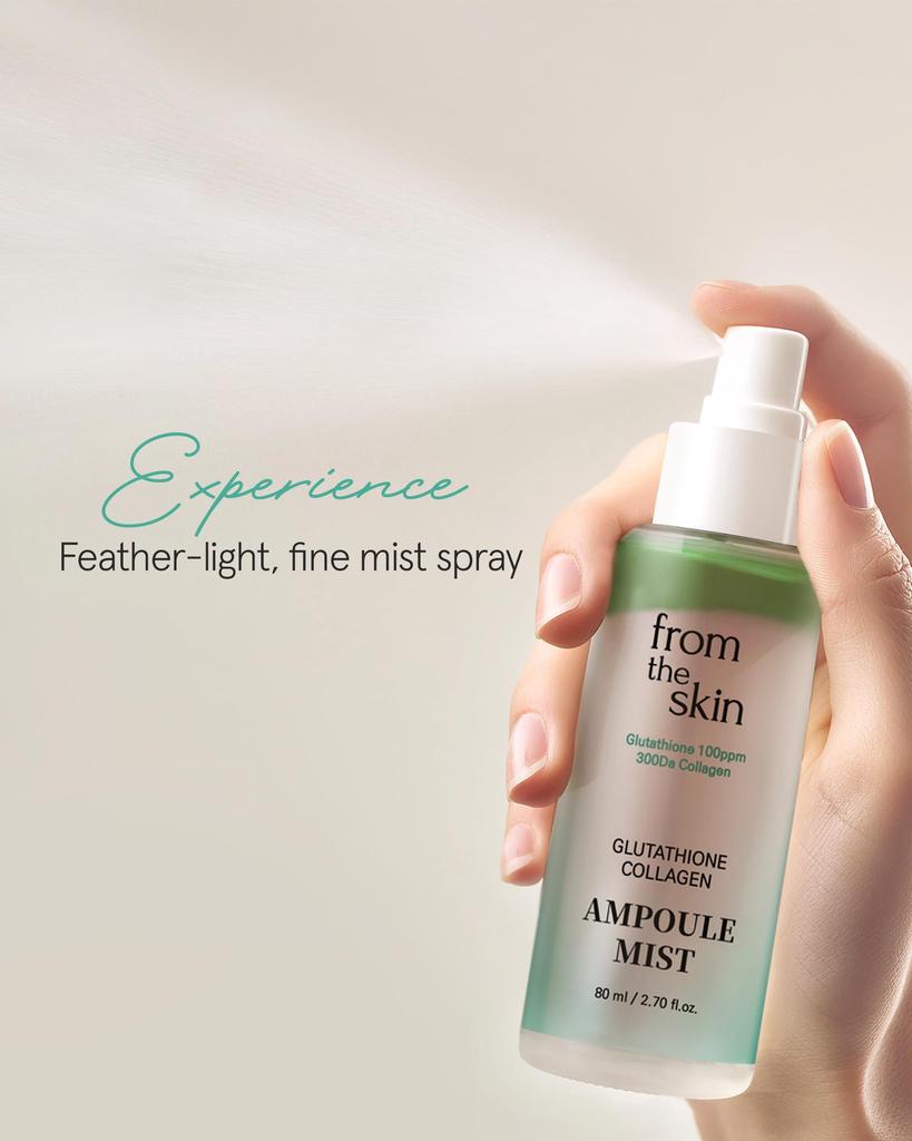 From the Skin Glutathione Collagen Ampoule Mist 80ml
