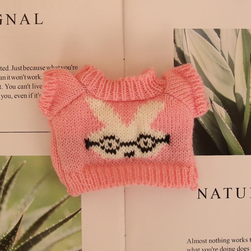 Plush Toy Sweater Small Doll Accessories Toys Doll Bag Hanging Accessories Pet Doll Clothes Accessories