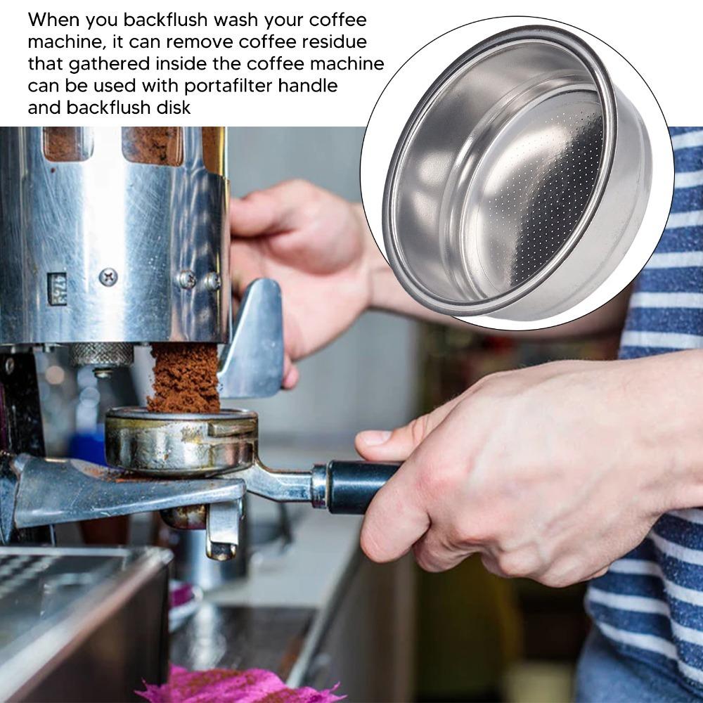 Stainless Steel Stainless Steel Coffee Filter Basket Porous Design Coffee Filter Bowl Home Use