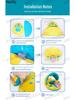 PVC Inflatable Children's Swim Ring with Canopy - Baby Water Toy Seat
