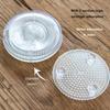Plastic Flower Frogs Clear Round Flower Pin Frog Holders For Flower Arrangements Flower Arrangement Pin Garden Watering Wand