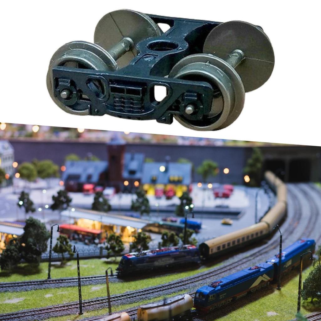 Modellbahnen Drehgestellrad 0,87 Zoll Innenbreite für 2,4 cm Spurweite Einfach zu installieren Wartung