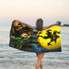 1pc Game Zelda Beach Towel, Beach and Seaside Swimming Pool Equipment, Fashion Pattern, Rectangular, Travel Essentials