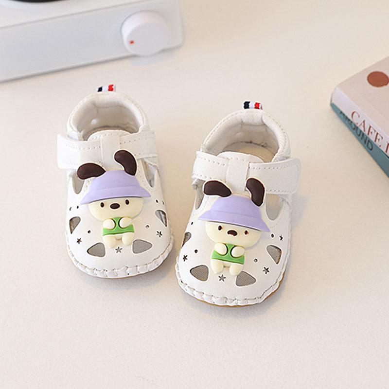 Baby Toddler Summer Shoes With Breathable Synthetic Leather And Non Slip Soles For Early Walkers