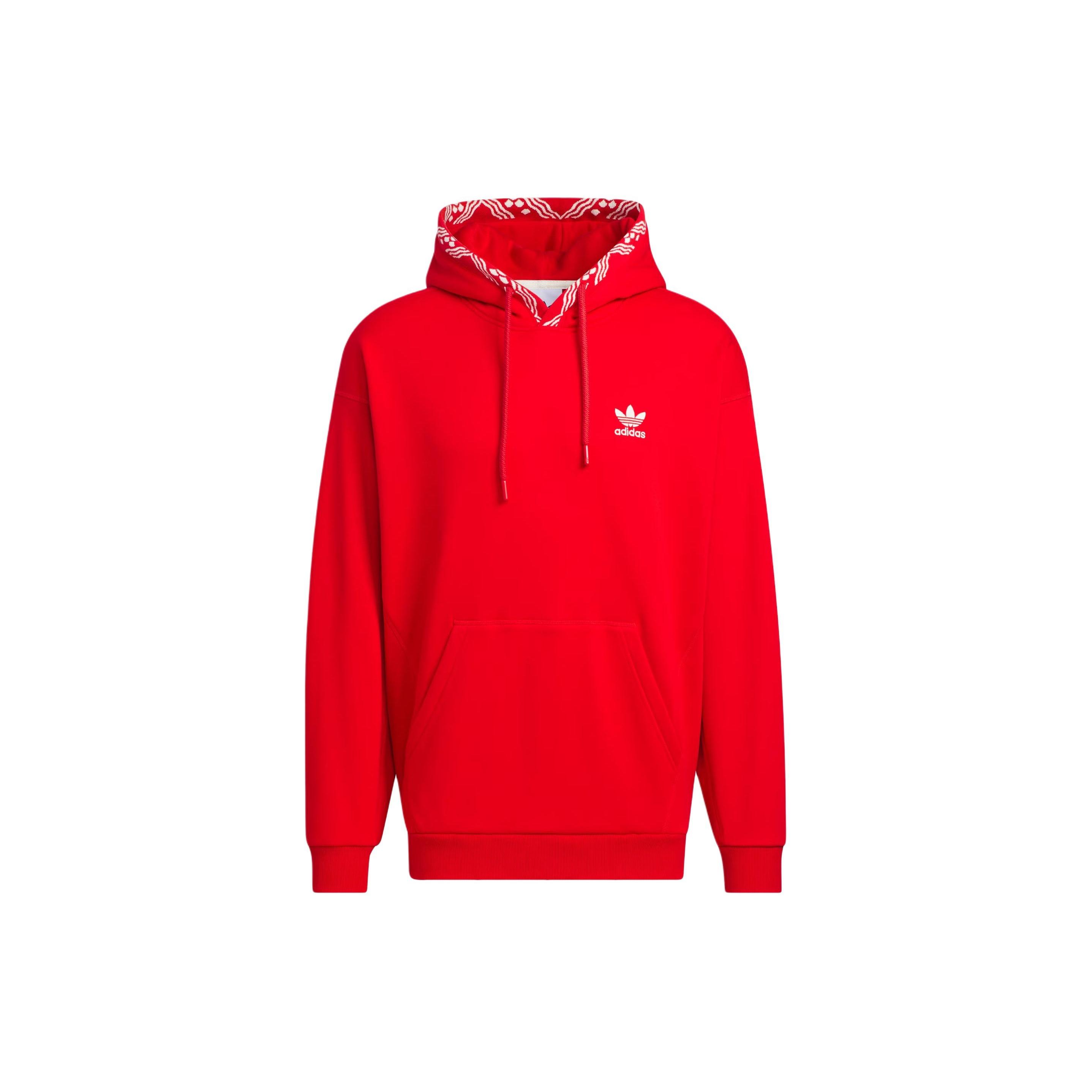 adidas Originals x Feifei Ruan Graphic Hoodies Asia Sizing  Red  Men s IX4217 XL