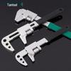 F-type Multifunctional Black Adjustable Open-end Wrench with Large Opening for Water Heating