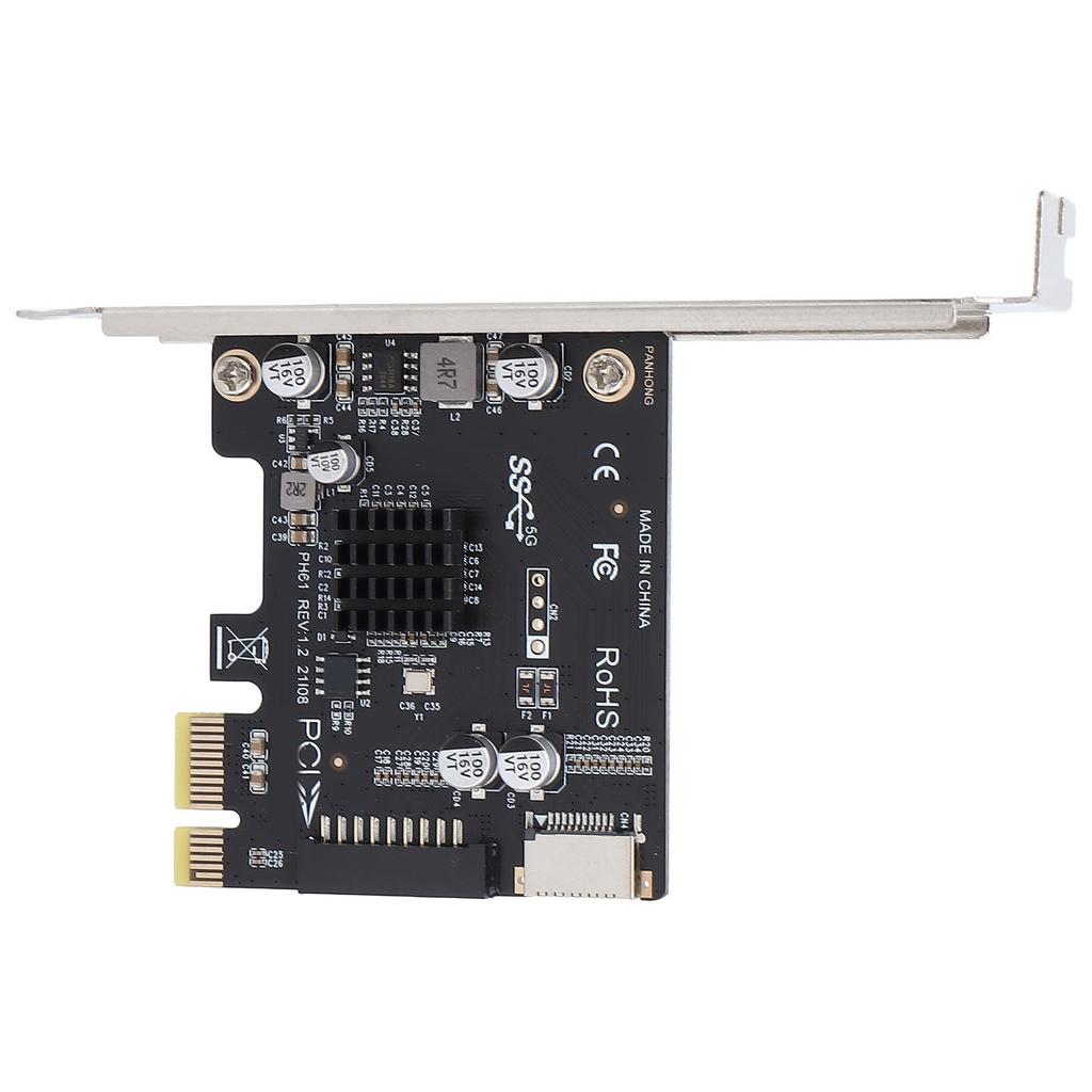 Adapterkarte PCIE auf USB 3.1 Kompakte Festplatten-Erweiterungskarte Computerzubehör für Desktop