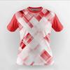 Mens quick drying T-shirt Women's badminton uniforms fitness running training clothes Breathable printed T-shirt Boys Sportswear