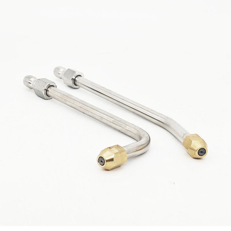 Pressure Washer Extension Spray Wand Set Stainless Steel Brass Nozzle For Car Washing Yard Cleaning