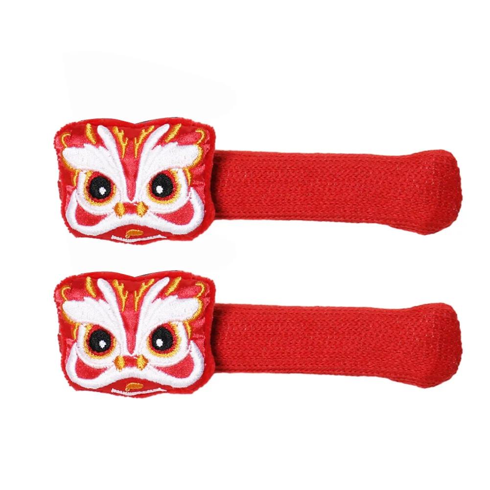 2PCS Door Handle Gloves Door Rear Anti-Collision Door Handle Gloves Room Door Knob Protective Cover For Home Office Door Handle