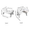 Ergonomic Bathroom Foot Stool Foldable Under Desk Footrest  Pregnant Woman
