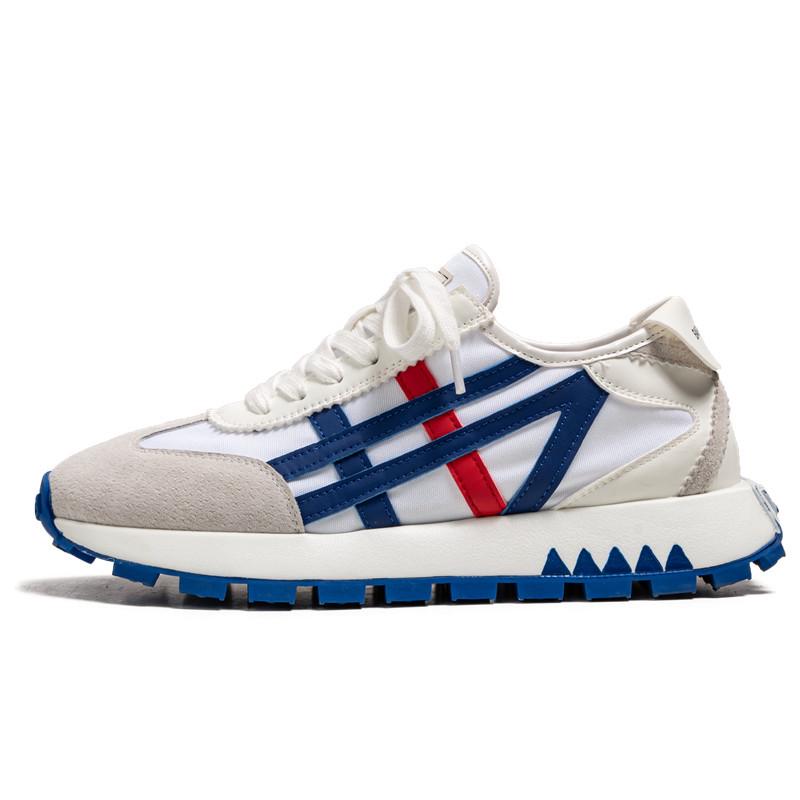 "Men's Spring Trendy Lightweight Non-Slip Casual Sports Shoes with Thick Soles"