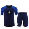 Al-Nassr Ronaldo Kurzarm Pre-Match Trikot für das Fußballtraining