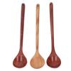 Wooden Long Handle Spoons Wood Extended Multifunctional for Hot Pot Rice Kitchen Cooking Stirring
