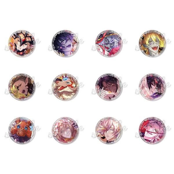 

Dream Craftsmen Black Fairy Trading Foil Can Badge Vol.6 12pcs Box