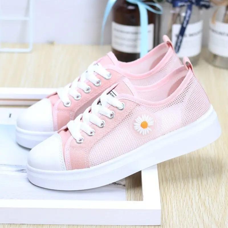 Mode 2025 Mesh Atmungsaktiv Schnürschuhe Damen Schuhe im Angebot Lässig Leicht Neu Eingetroffen 39 Günstig Ästhetisch Stilvoll Damenschuhe Ausverkauf