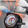 NICECNC Motorcycle Radiator Cap with Temperature Gauge Compatible with Yamaha Raptor700R 2006-2026, YFZ450R 2021-2026, Wolverine X2/X4 2018-2020, See