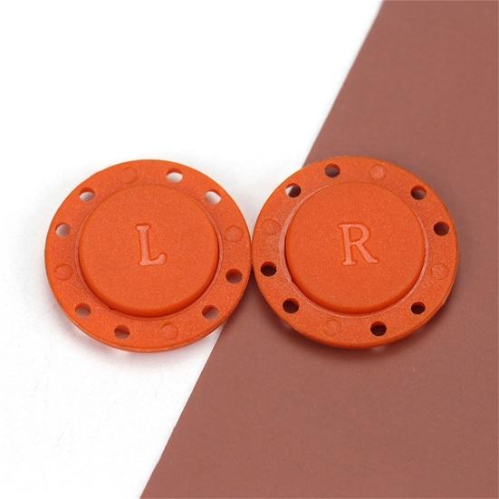1 paio di bottoni automatici magnetici invisibili con design a 8 fori, forte aspirazione, bottoni magnetici per abbigliamento per cappotto