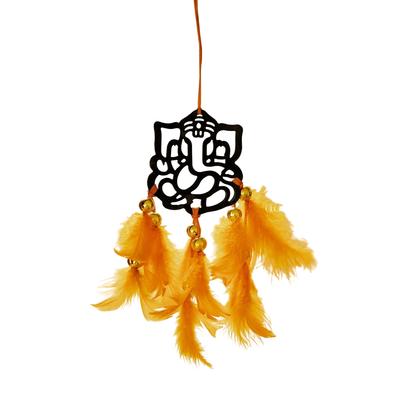 Dream Catcher Ganesha for Car, Dream Сatcher Ganesha (Orange),  Duli