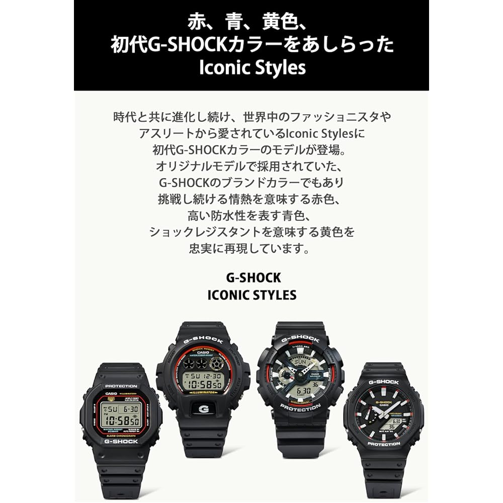 Casio G-Shock DW-6900RL-1JF Men's Watch Black Iconic Style Water Resistant Durable Design