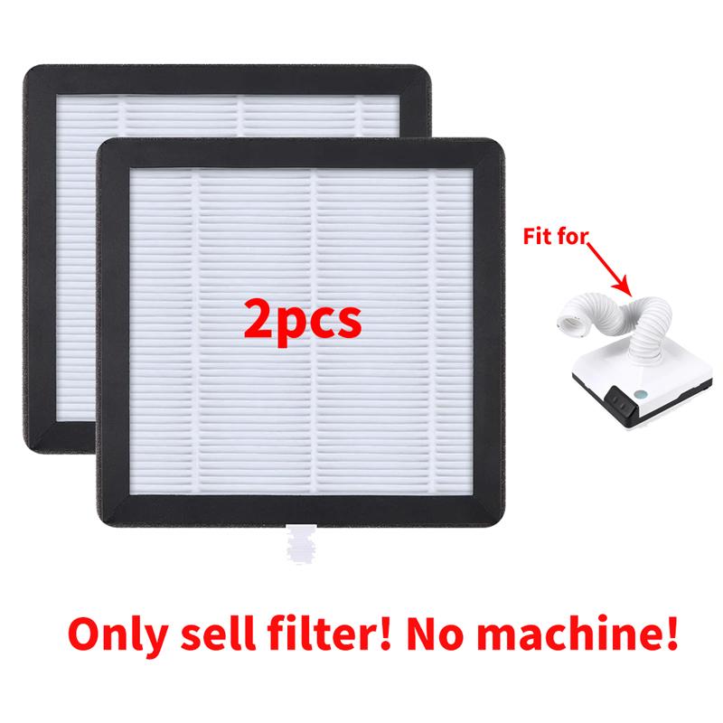 2 Pieces Filters for Nail Dust Collector Manicure Machine 858-1 Original Accessories Screen Plate