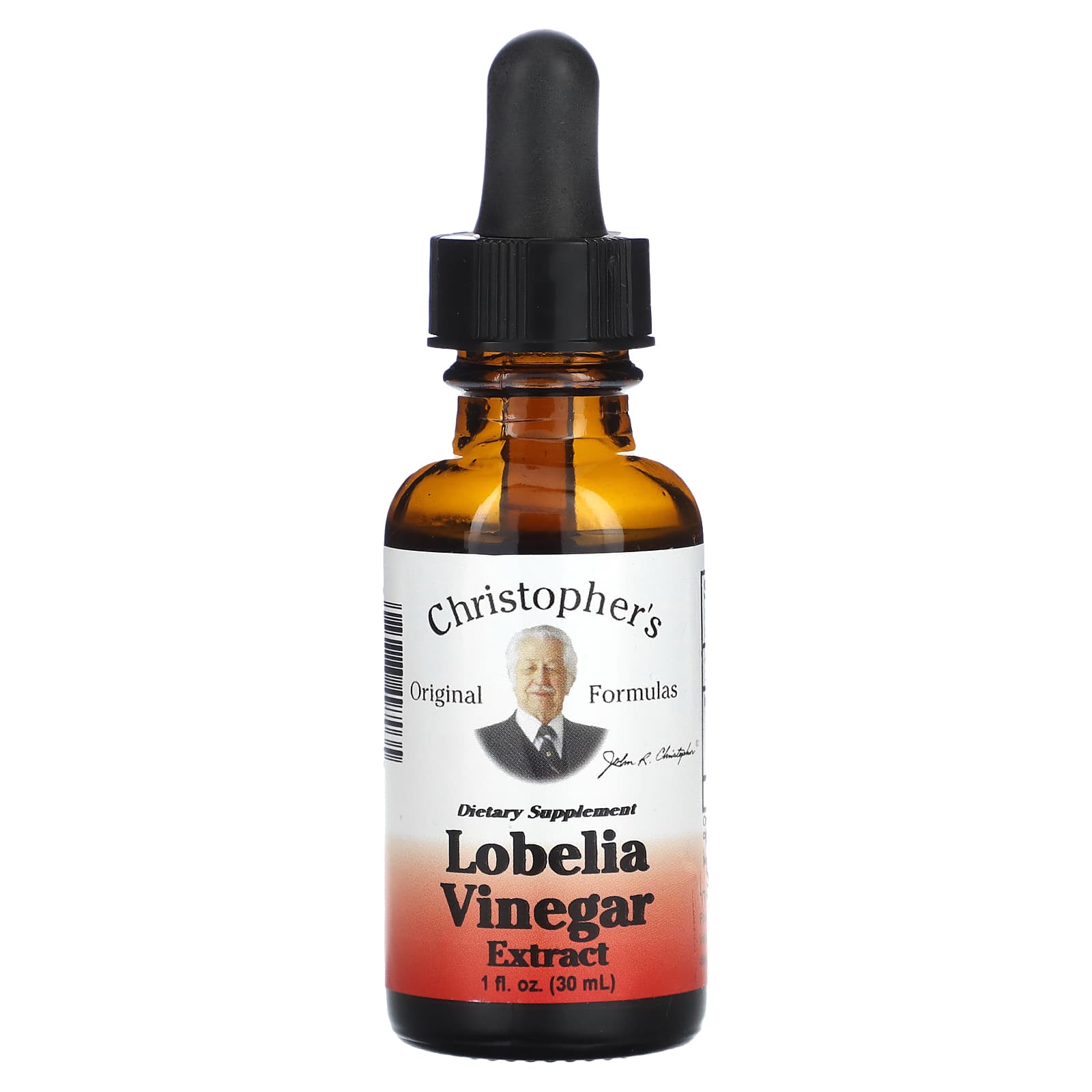 

Christopher S Original Formulas, Lobelia Vinegar Extract, 1 Fl Oz (30 Ml)